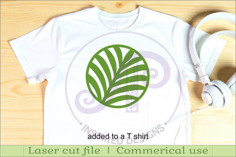 Leaf Coasters, laser cut out leaves designs d3 SVG APInspireddesigns 