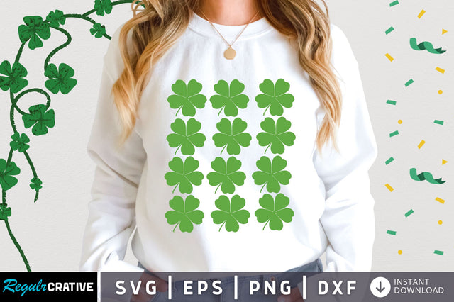 leaf st patricks Svg Design SVG Regulrcrative 