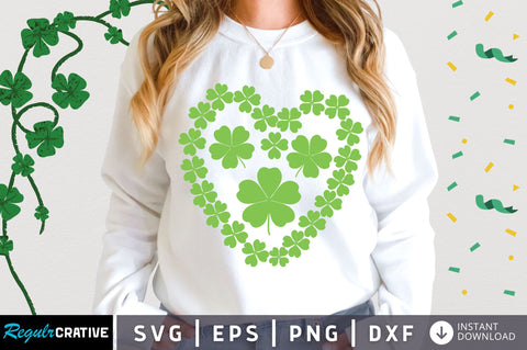 leaf st patricks Svg Design SVG Regulrcrative 