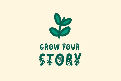 Leafy Cute - Hand Drawn Decorative Font Font Jyllyco 