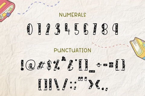 Learning - decorative font Font AnningArts Design 