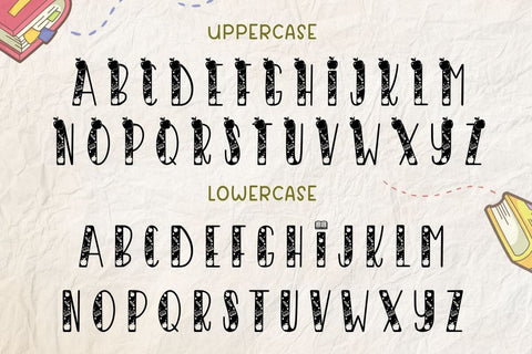 Learning - decorative font Font AnningArts Design 