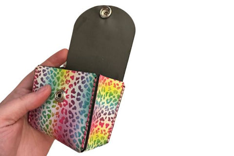 Leather Mini Pouch Laser SVG File SVG Crafting With Brenna 