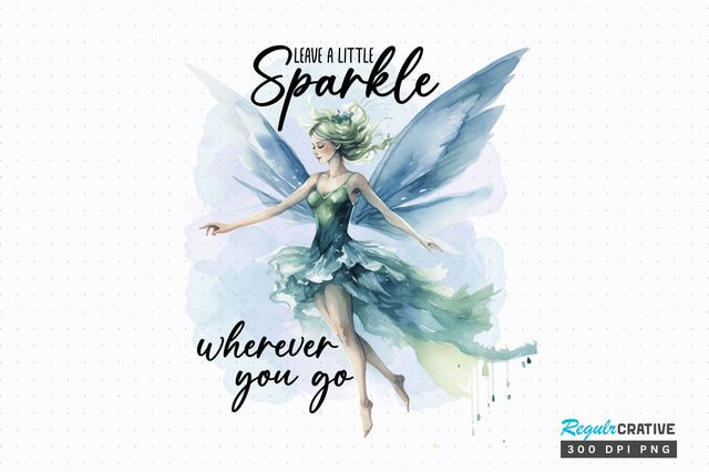 Leave a little sparkle wherever Sublimation Design Sublimation Regulrcrative 