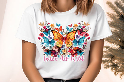 Leave her wild Sublimation Sublimation Designangry 