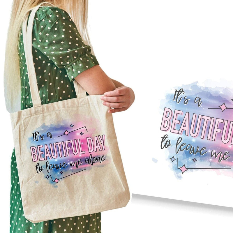 Leave Me Alone Iron On Transfer Physical So Fontsy T-Shirt Iron-On Transfer Shop