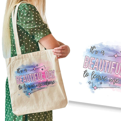 Leave Me Alone Iron On Transfer Physical So Fontsy T-Shirt Iron-On Transfer Shop