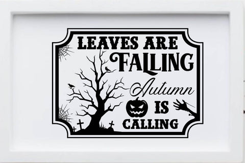 Leaves Are Falling Autumn Is Calling SVG Angelina750 
