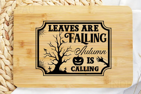 Leaves Are Falling Autumn Is Calling SVG Angelina750 