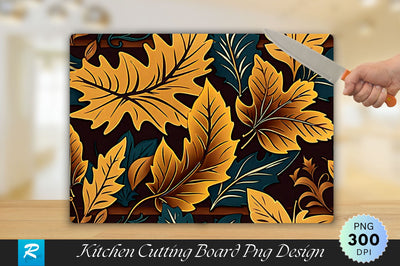 Leaves Cutting Board Sublimation Regulrcrative 
