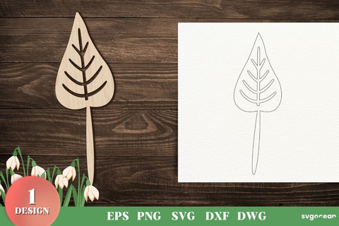 Leaves Laser Cut Files SVG SvgOcean 
