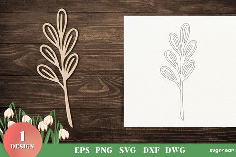 Leaves Laser Cut Files SVG SvgOcean 