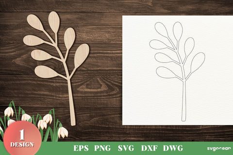 Leaves Laser Cut Files SVG SvgOcean 