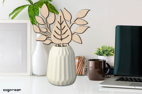 Leaves Laser Cut Files SVG SvgOcean 