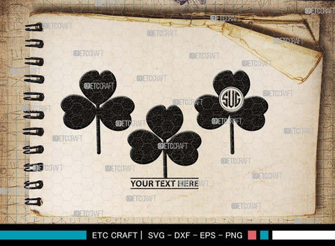 Leaves Monogram, Leaves Silhouette, Leaves SVG, Plants Svg, Autumn Leaves Svg, Tropical Leaves Svg, Monstera Svg, Fall Leaf Svg, SB00504 SVG ETC Craft 