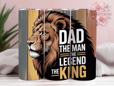 Legendary Dad King 20oz Tumbler, Father’s Day Gift, Sublimation Wrap, Legendary Dad Mug, 20oz Tumbler Design, Dad Quotes PNG, King Father Design Sublimation Li Zamperini 