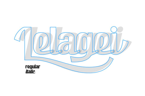 Lelagei Font gatype 