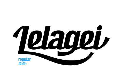 Lelagei Font gatype 