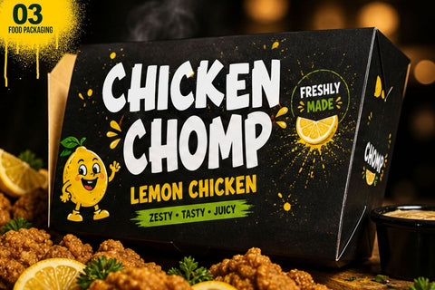 Lemon Chomp | Fresh and Playful Display Font Font Mozzatype 