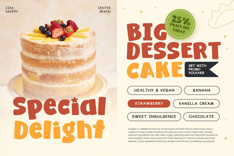 Lemon Cookies - Food Font Font Mozarella 