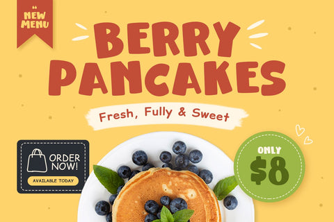 Lemon Cookies - Food Font Font Mozarella 