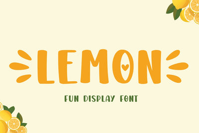 LEMON Font Mozarella 
