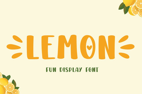 LEMON Font Mozarella 