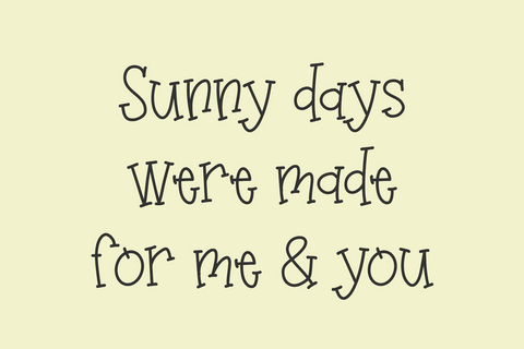 Lemon & Honey Serif Font Beck McCormick 