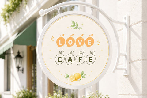 Lemon Mint - Cute Summer Decorative Font Font AnningArts Design 