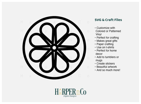 Lemon Outline 3 SVG PNG Cut EPS File SVG HarperNCo 