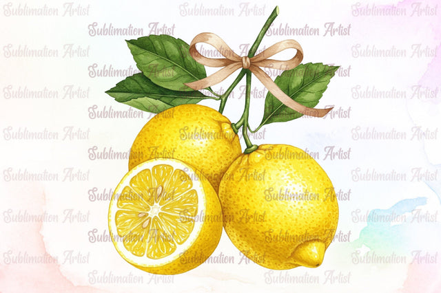 , Lemon Png,Summer Png Sublimation designartist 