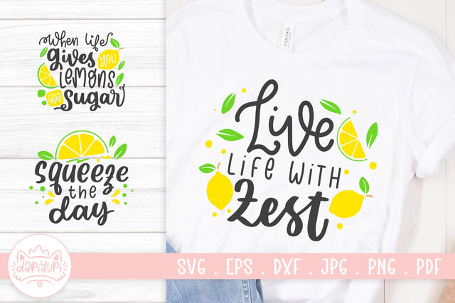 Lemon Quotes SVG Cut File SVG dapiyupi store 