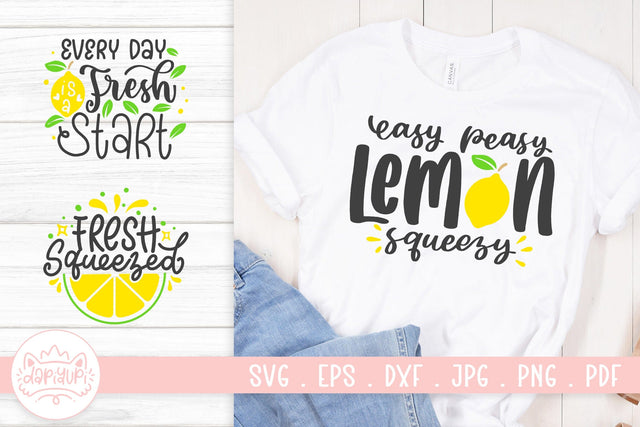 Lemon Quotes SVG Cut File SVG dapiyupi store 