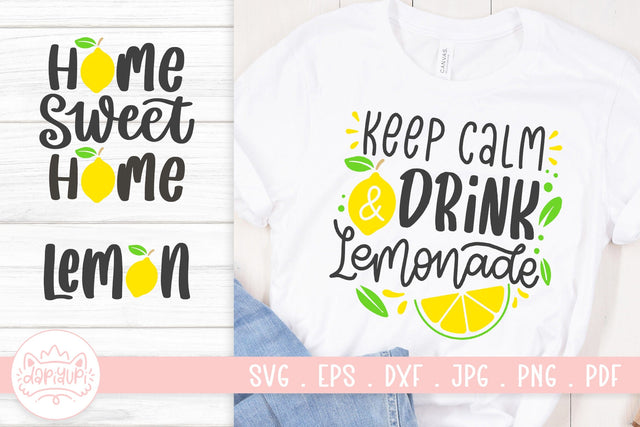 Lemon Quotes SVG Cut File SVG dapiyupi store 