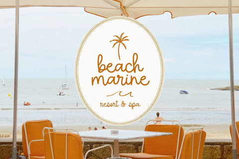 Lemon Sunrise - Cute Script Font Font KA Designs 