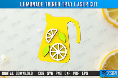 Lemonade Element Laser Cut | Summer Design | Lemonade Signs | Wall Décor | Lemons | CNC File SVG Fly Design 