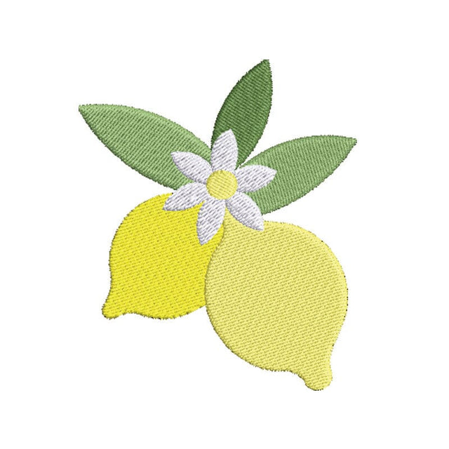 Lemons Fruit Embroidery Design Embroidery/Applique DESIGNS Creatively Embroidery 