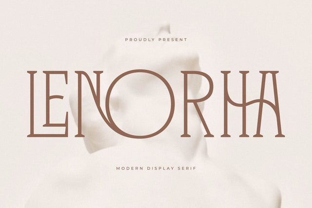 Lenorha - Modern Display Serif Font Storytype Studio 