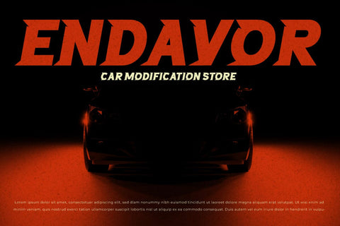 Lenozkonser - Display Racing Font Font twinletter 