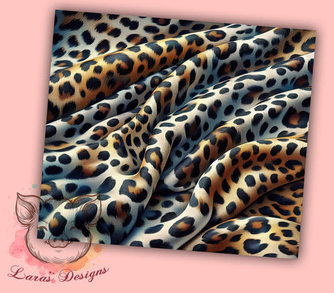 Leopard 20oz Tumbler Png, Straight & Tapered Tumbler Png, Cheetah Leopard Tumbler Png, Digital Download PNG Sublimation Lara' s Designs 
