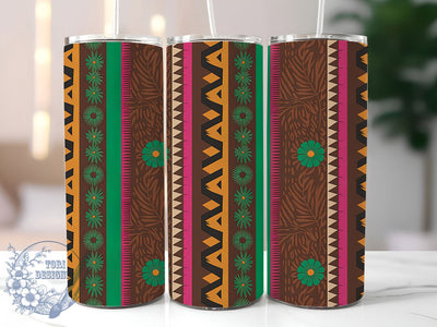 Leopard Aztec Turquoise Tumbler, Turquoise Jewelry Tumbler, Western 20oz Wrap, Sublimation Design, Stylish Gift Idea, Rustic Aztec Wrap, Southwestern Turquoise Tumbler Sublimation ToriDesigns 