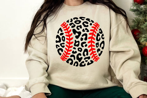 Leopard Baseball Svg, Silhouette Vector SVG DesignDestine 