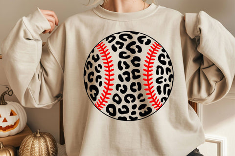 Leopard Baseball Svg, Silhouette Vector SVG DesignDestine 