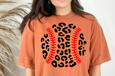 Leopard Baseball Svg, Silhouette Vector SVG DesignDestine 