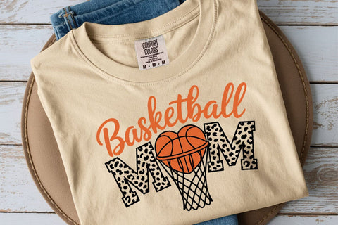 Leopard Basketball Mom SVG: Cricut & Silhouette Files SVG DesignDestine 
