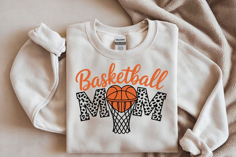 Leopard Basketball Mom SVG: Cricut & Silhouette Files SVG DesignDestine 