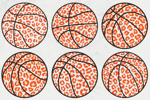Leopard Basketball Svg, Leopard Print Svg, Basketball Mom Svg SVG DesignDestine 