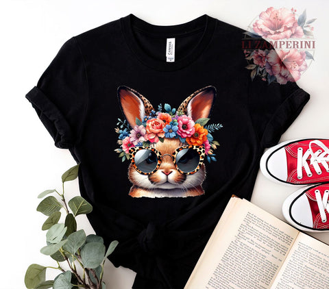 Leopard Bunny PNG, Easter Bunny Sublimation, Animal Print Bunny PNG, Bunny Easter Clipart, Leopard Print Easter Design, Cute Bunny Digital Download, Wild Easter Bunny PNG Sublimation Li Zamperini 