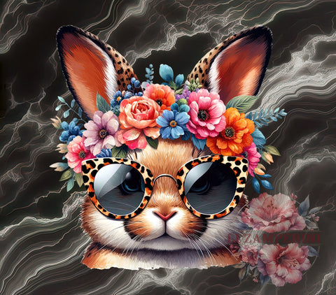 Leopard Bunny PNG, Easter Bunny Sublimation, Animal Print Bunny PNG, Bunny Easter Clipart, Leopard Print Easter Design, Cute Bunny Digital Download, Wild Easter Bunny PNG Sublimation Li Zamperini 