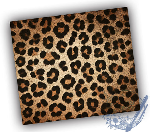 Leopard Cheetah Animal Print Tumbler, 20oz Sublimation Design, Animal Print Tumbler, Fashion Tumbler Wrap, Seamless Pattern Tumbler, Wild Style Drinkware Sublimation ToriDesigns 
